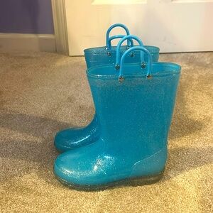 Girls Light Up Rain Boots